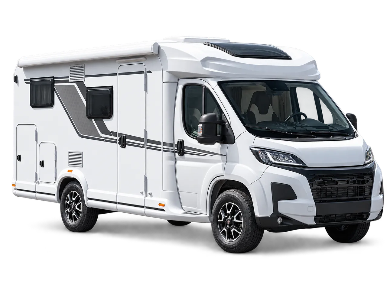 Camping-car servant d’exemple pour préparer l’installation de CamperGuard